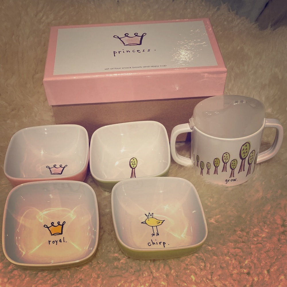 Rae Dunn Princess Baby Gift